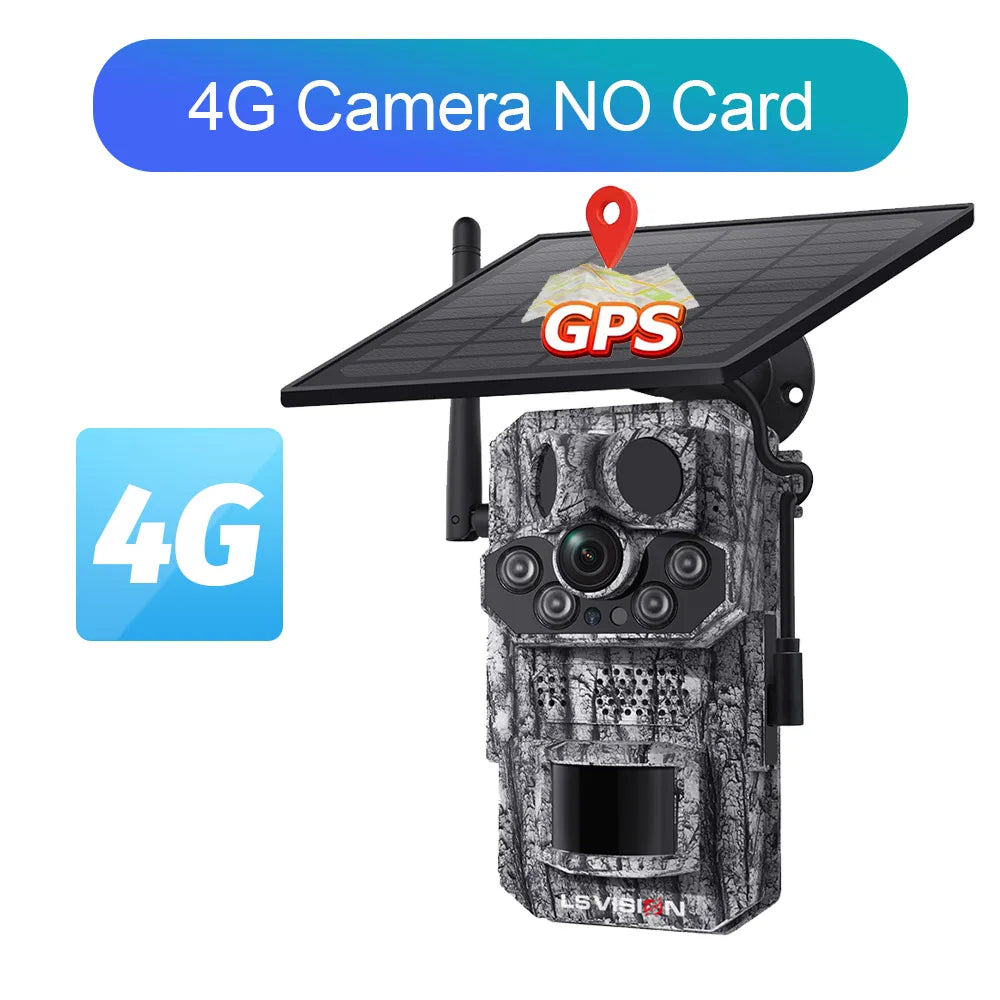 SOLAR 4G LTE WILDKAMERA NACHTSICHT