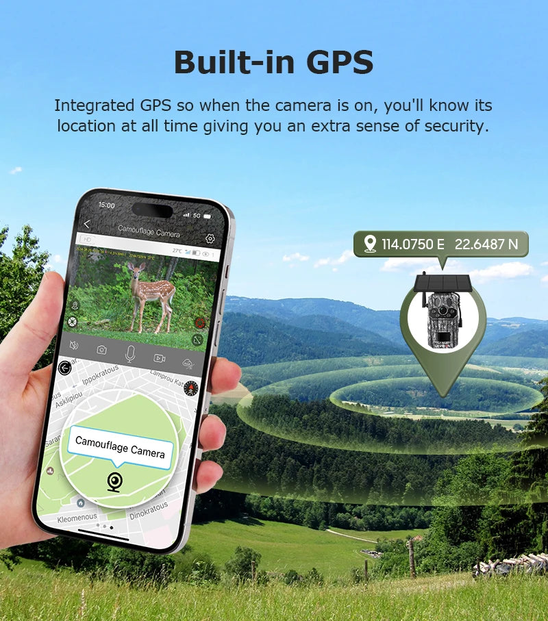 SOLAR 4G LTE WILDKAMERA NACHTSICHT