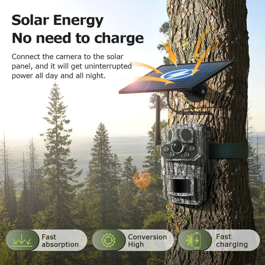 SOLAR 4G LTE WILDKAMERA NACHTSICHT