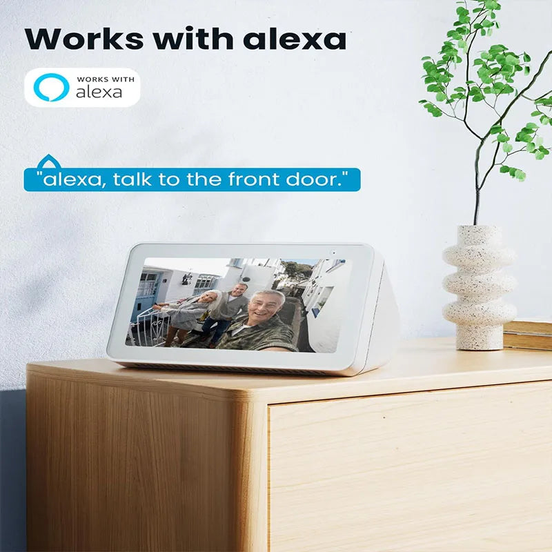 IEGEEK WIRELESS VIDEO DOORBELL 2K WITH CHIME