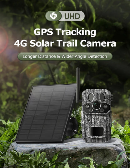 SOLAR 4G LTE WILDKAMERA NACHTSICHT