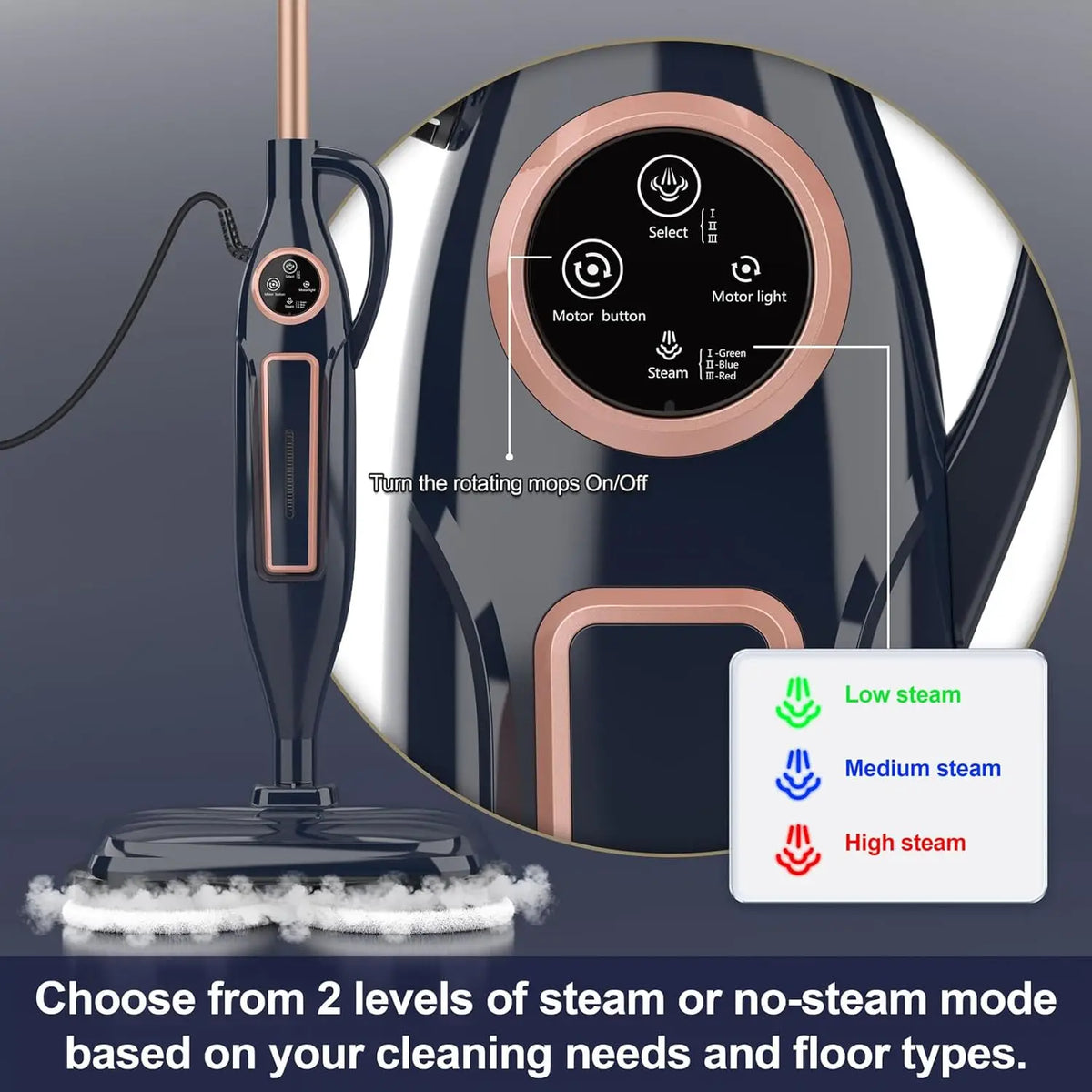 DAMPFMOPP 1300W